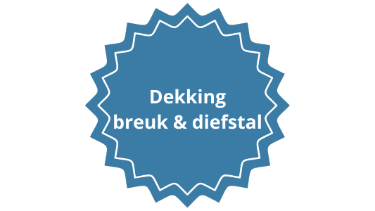 Dekking tegen breuk en diefstal